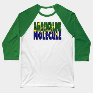 Adrenaline Molecule Baseball T-Shirt